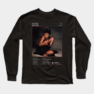 Anita Baker - Rapture Tracklist Album Long Sleeve T-Shirt